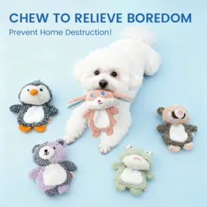 brinquedo de pelúcia para cães com apito