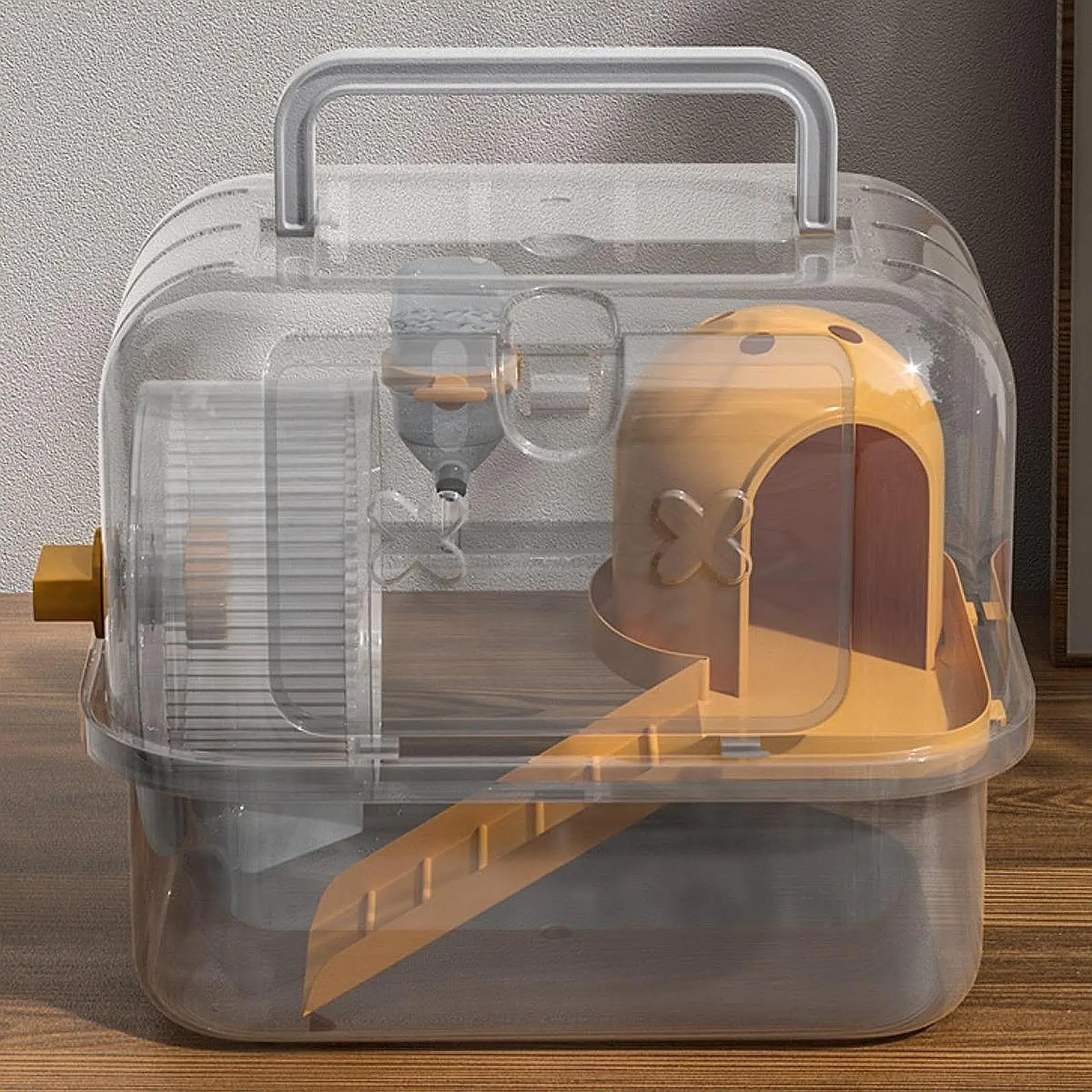 Gaiola Transportadora para Hamster e Gerbil Transparente - Imagem 2