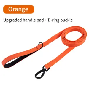 guia longa para cães pvc impermeável