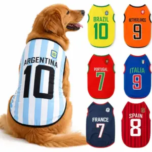 camiseta esportiva para cães