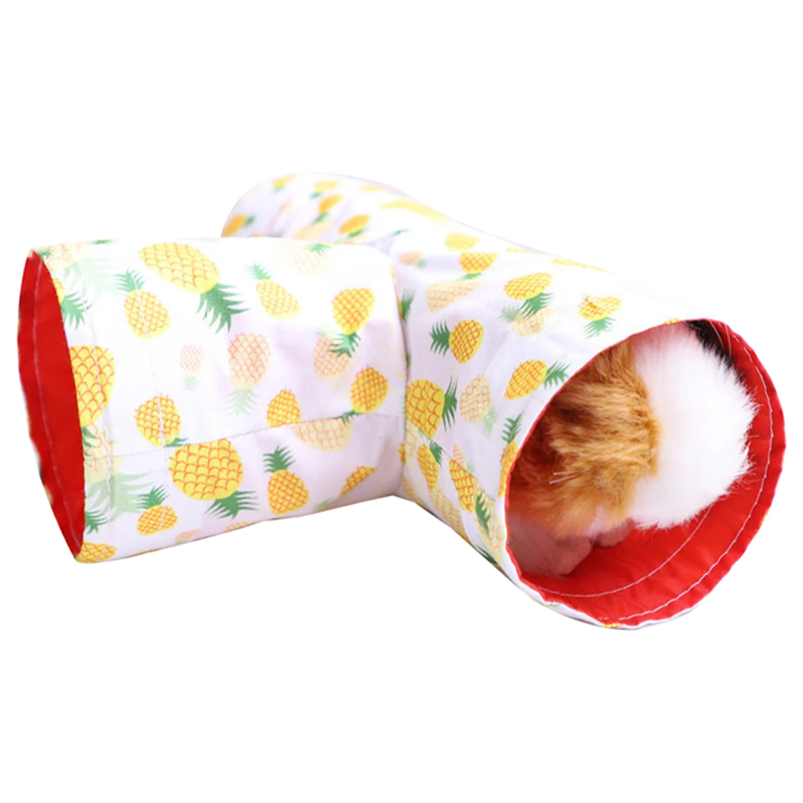 Túnel para Hamster de Poliéster 23,5x9 cm com 3 Furos - Imagem 5