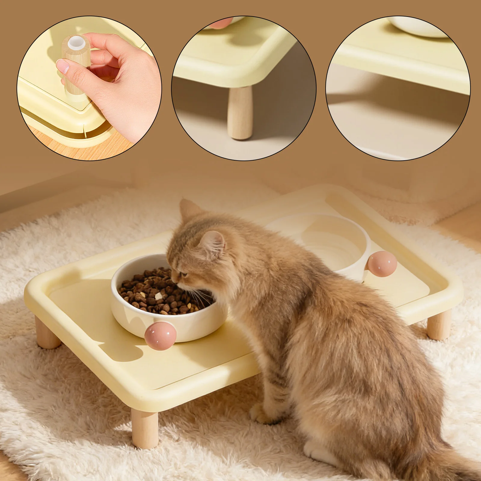 Plataforma Elevada para Comedouro de Gatos e Cães 43x30x8,5 cm - Image 5