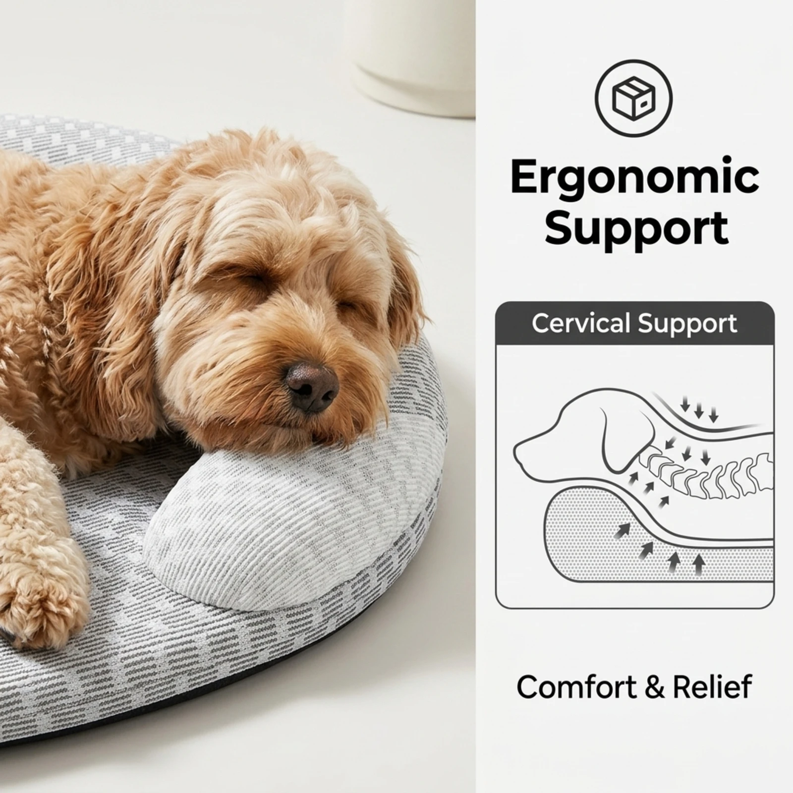 Cama Refrescante para Cães e Gatos com Base Antiderrapante - Image 3