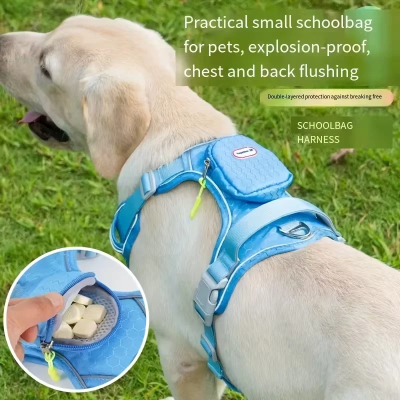 Arnês para Cães com Anel D Reforçado e Segurança Refletiva - Imagem 6