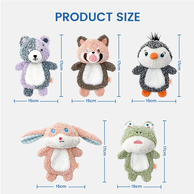 Brinquedo de Pelúcia para Cães com Apito Interno - Imagem 4