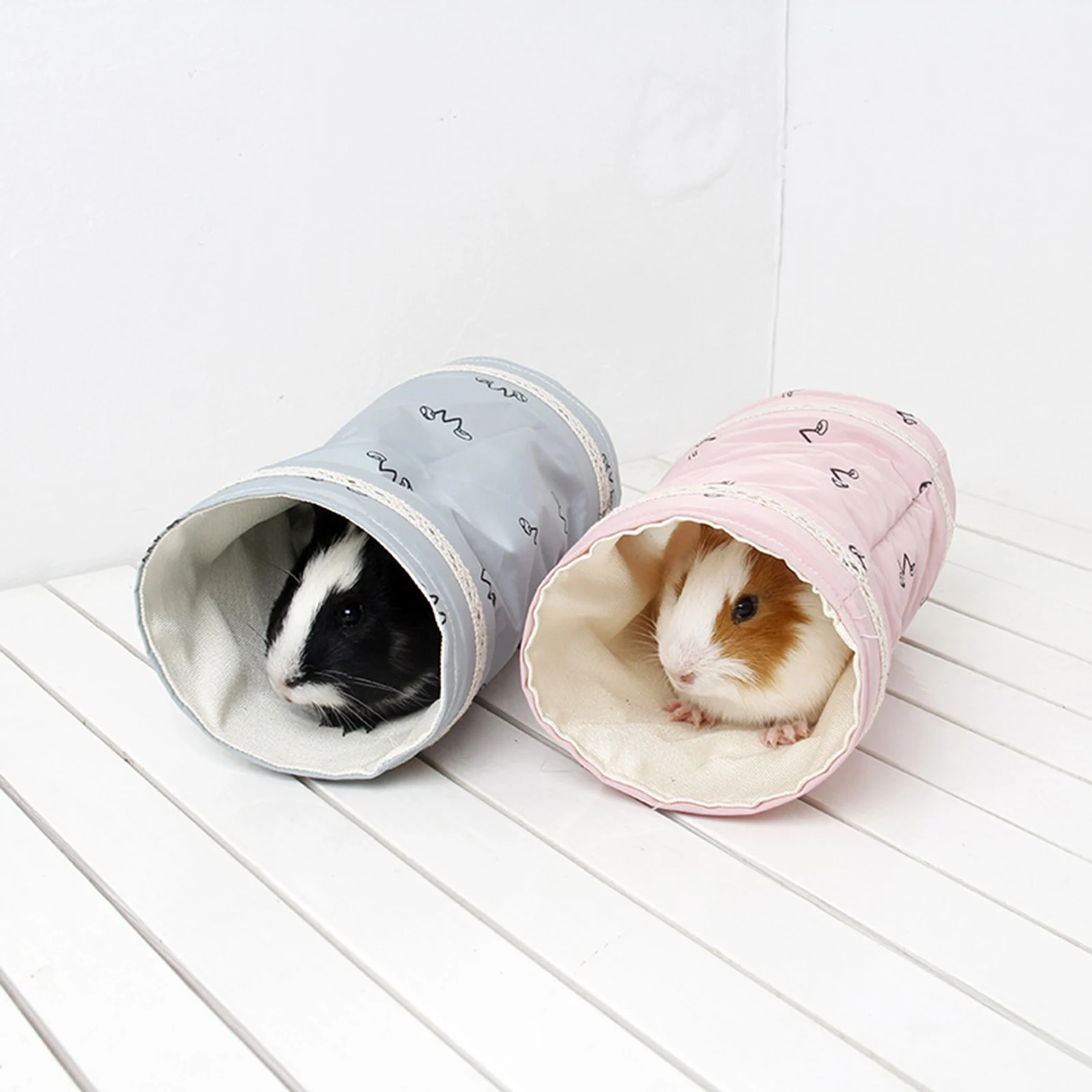 Túnel para Hamster e Cobaia de Algodão Dobrável - Imagem 3
