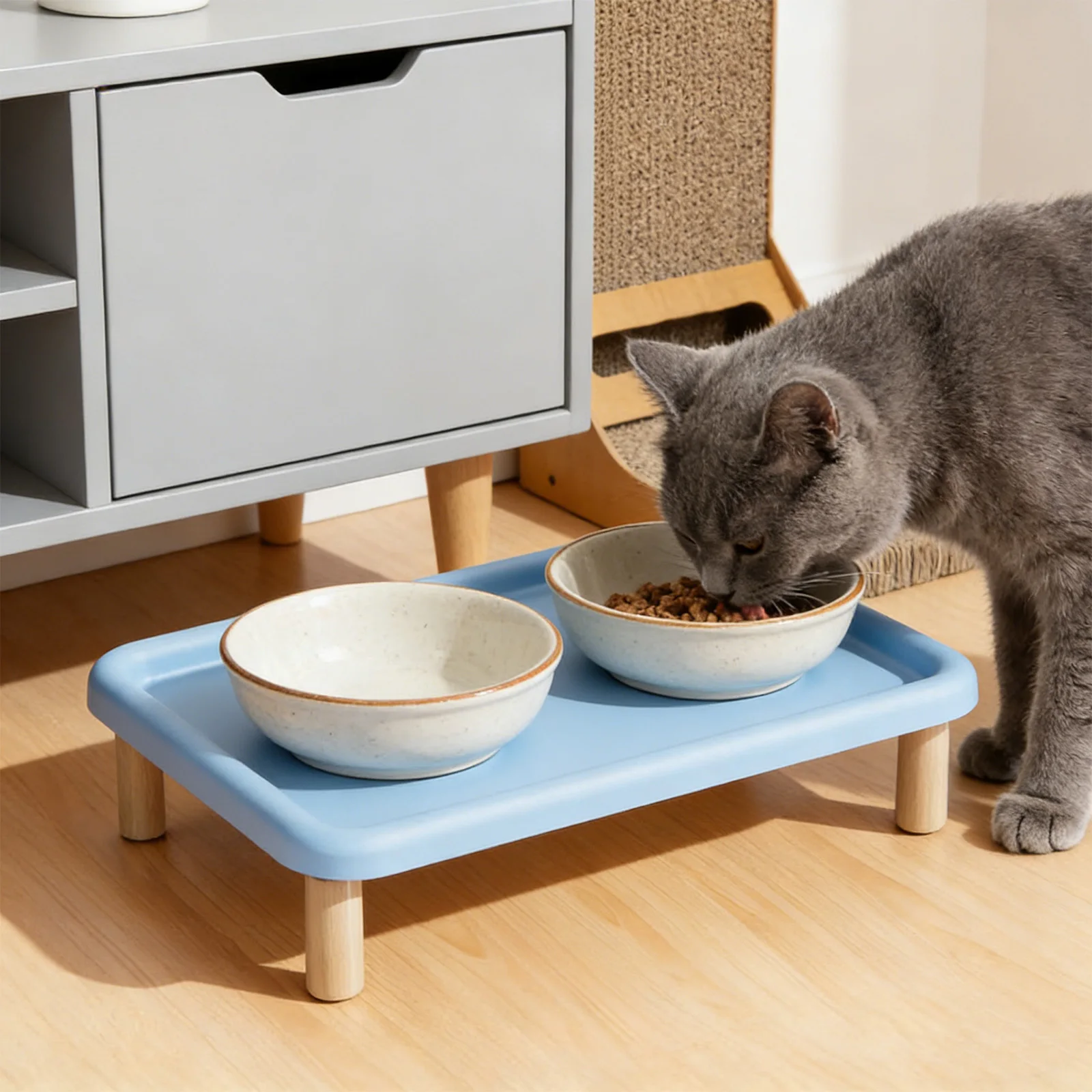 Plataforma Elevada para Comedouro de Gatos e Cães 43x30x8,5 cm - Image 2
