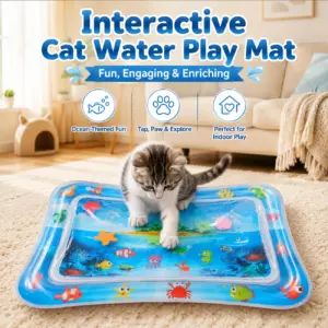 tapete sensorial quadrado para gatos
