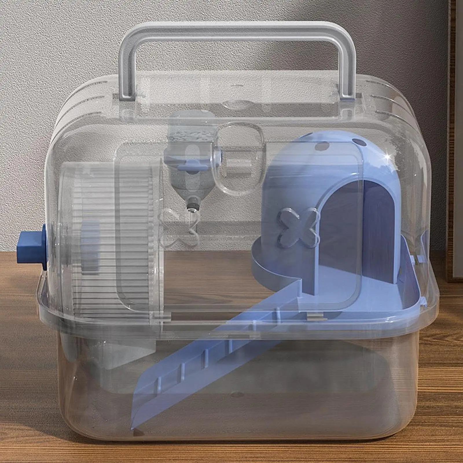Gaiola Transportadora para Hamster e Gerbil Transparente - Imagem 4