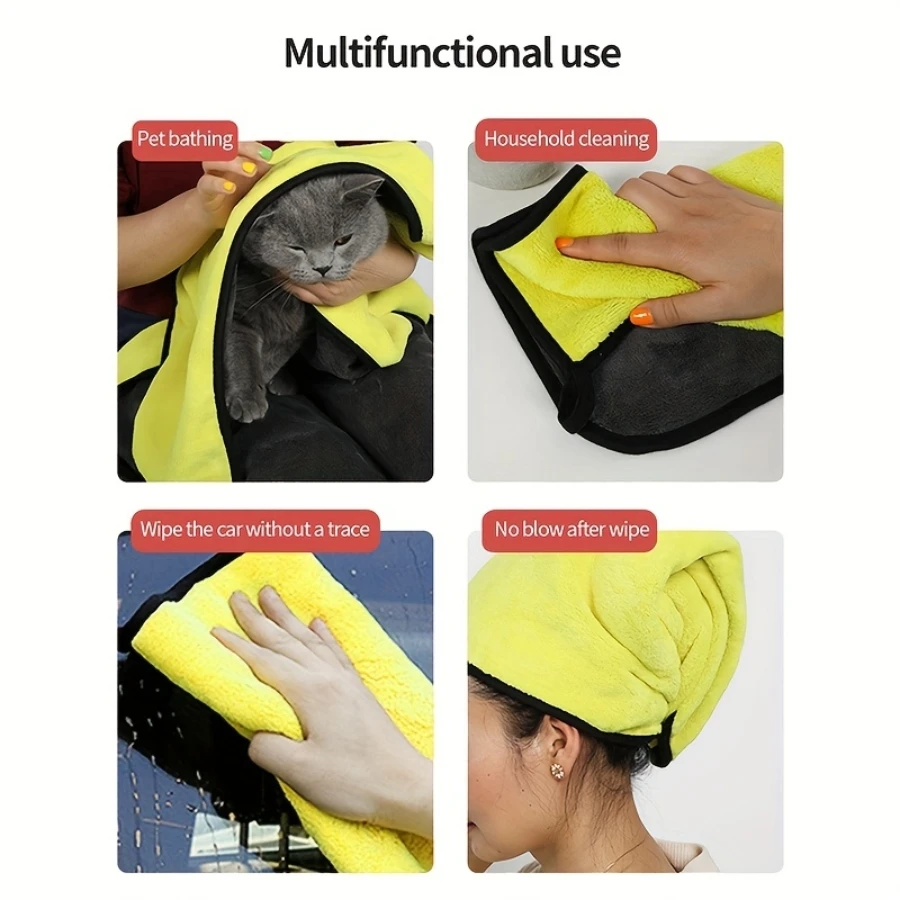 Toalha Absorvente para Cães de Microfibra Tamanho S - Imagem 6