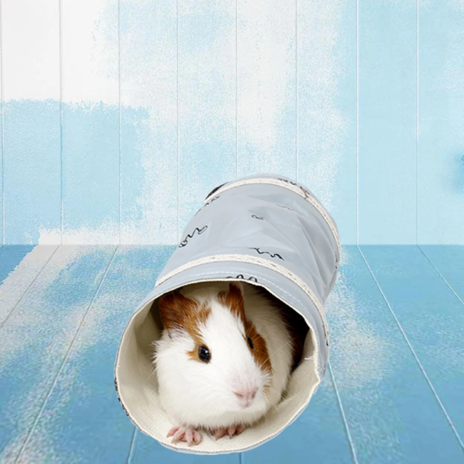 Túnel para Hamster e Cobaia de Algodão Dobrável - Imagem 5