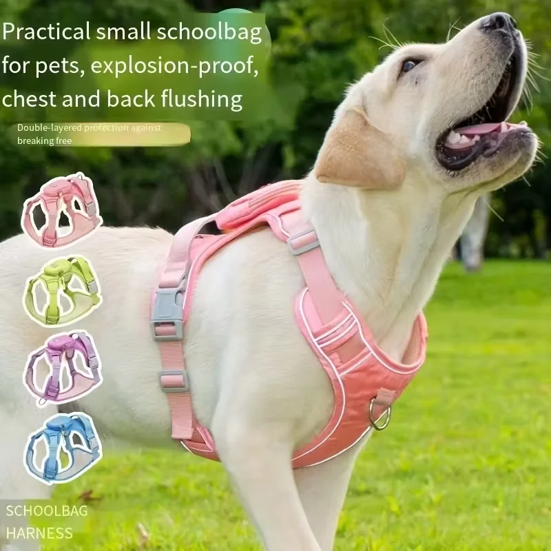Arnês para Cães com Anel D Reforçado e Segurança Refletiva - Imagem 5