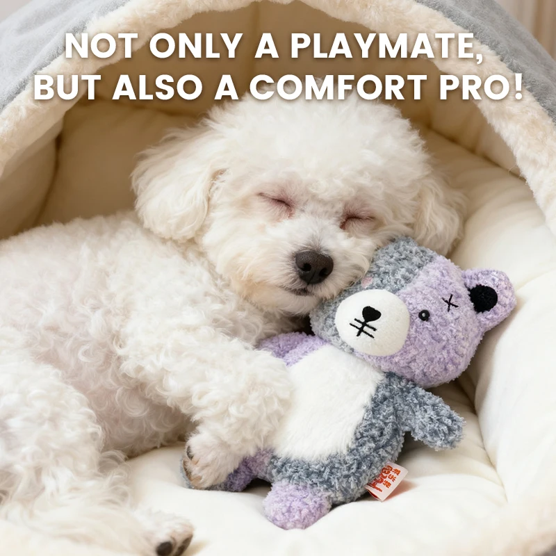 Brinquedo de Pelúcia para Cães com Apito Interno - Imagem 5