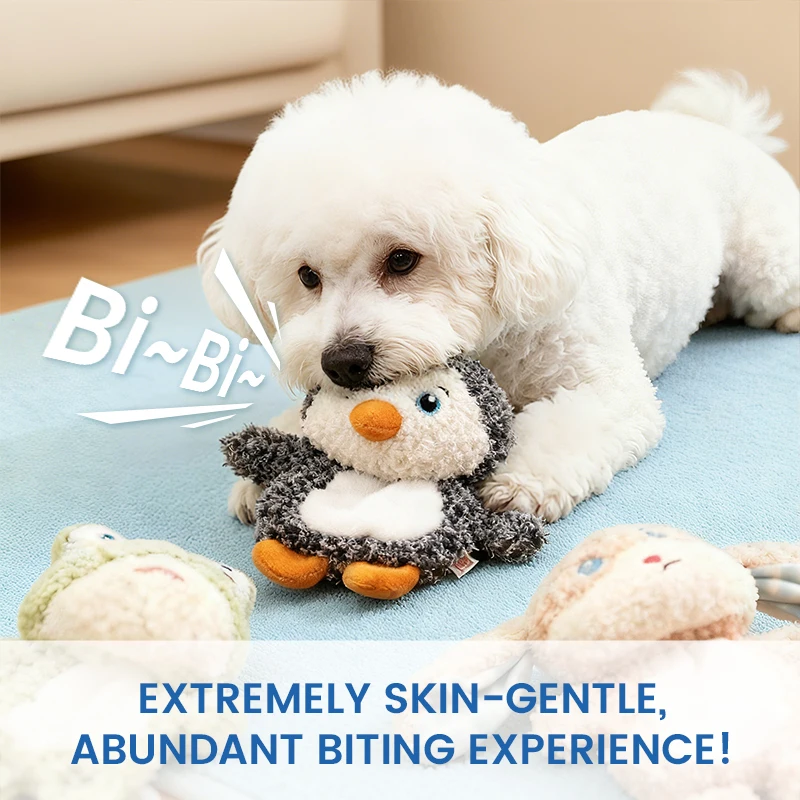 Brinquedo de Pelúcia para Cães com Apito Interno - Imagem 6