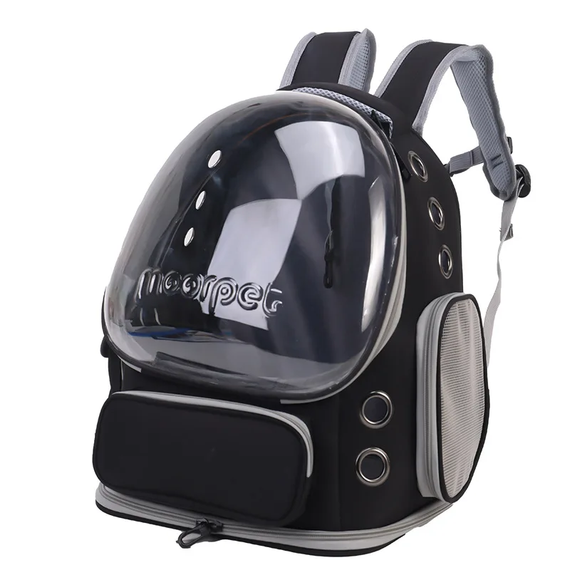 Mochila para Gatos e Cães Pequenos de Tecido Oxford com Alça Ajustável - Imagem 6