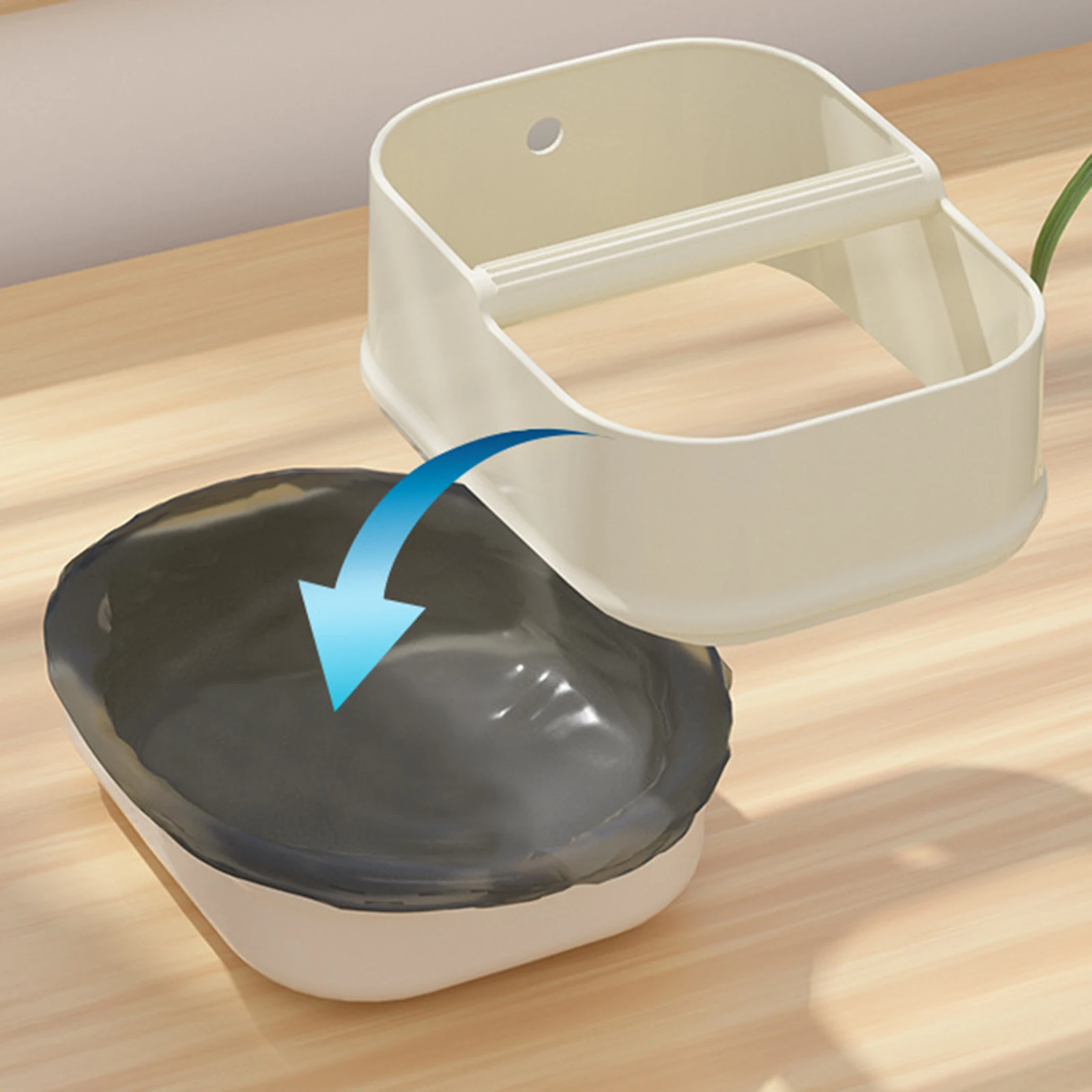 Suporte de Treinamento de Mesa para Pássaros de PP com Base Removível - Image 3