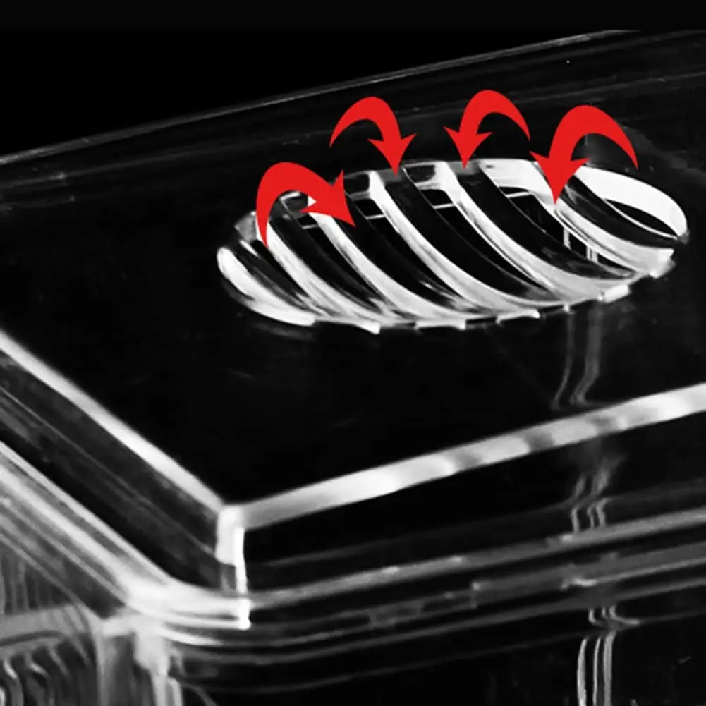 Caixa de Isolamento para Aquário 4 Quartos Acrílico Transparente 27 cm - Imagem 4