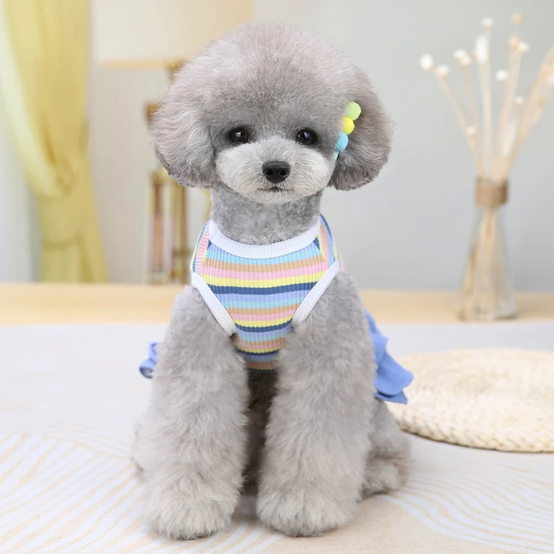 Colete Escolar para Cães de Pequeno Porte Rosa - Imagem 4