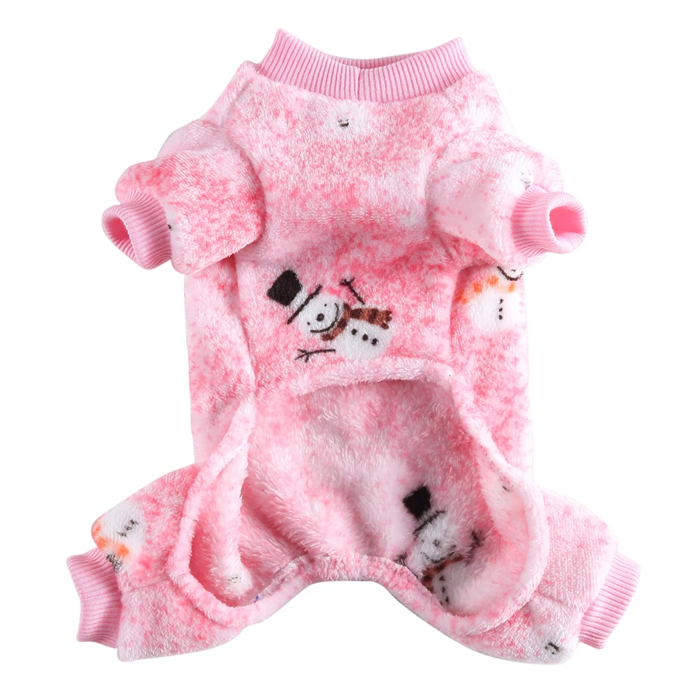 Pijama Macacão para Cães Pequenos de Fleece para o Inverno - Imagem 2