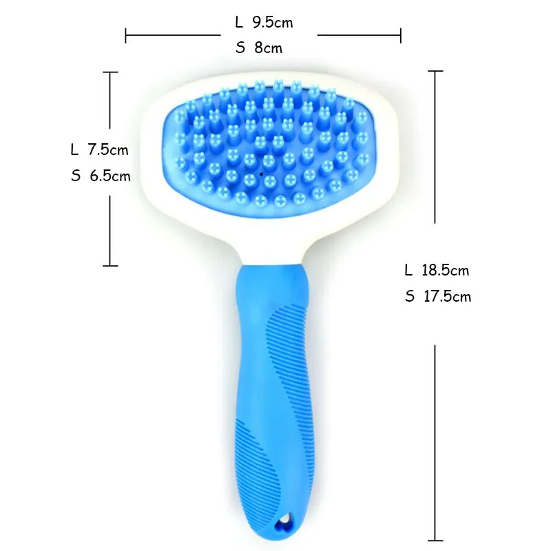 Pente de Silicone para Cães e Gatos para Banho e Massagem - Image 6