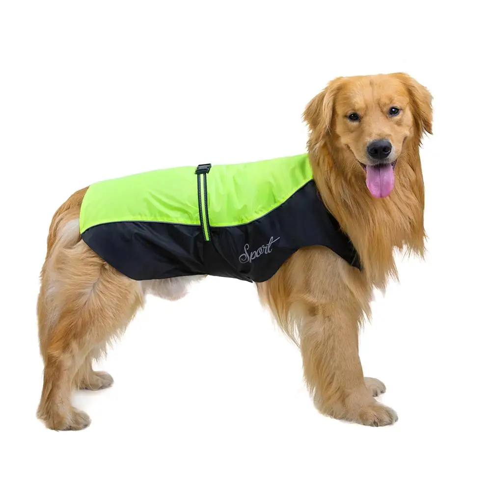 Jaqueta de Chuva para Cães Grandes Impermeável e Respirável - Imagem 3