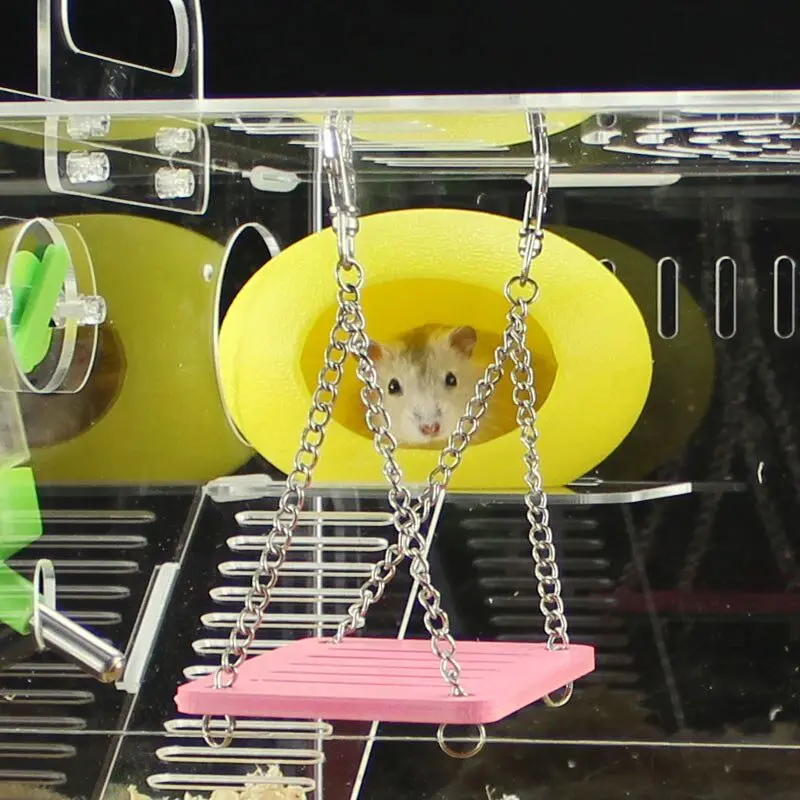 Ninho de Plástico para Hamster Colorido 11 cm - Image 4