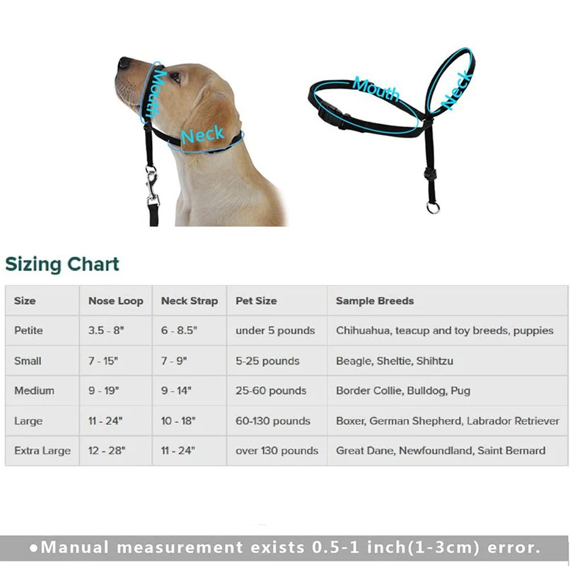 Coleira Ajustável de Nylon para Cães com Guia Suave Anti-Puxão - Image 6