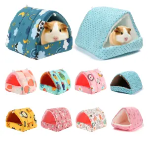 ninho de pelúcia para hamster