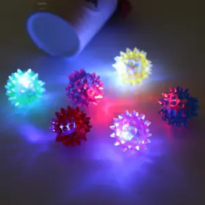 bola de brinquedo para gatos e cães com led