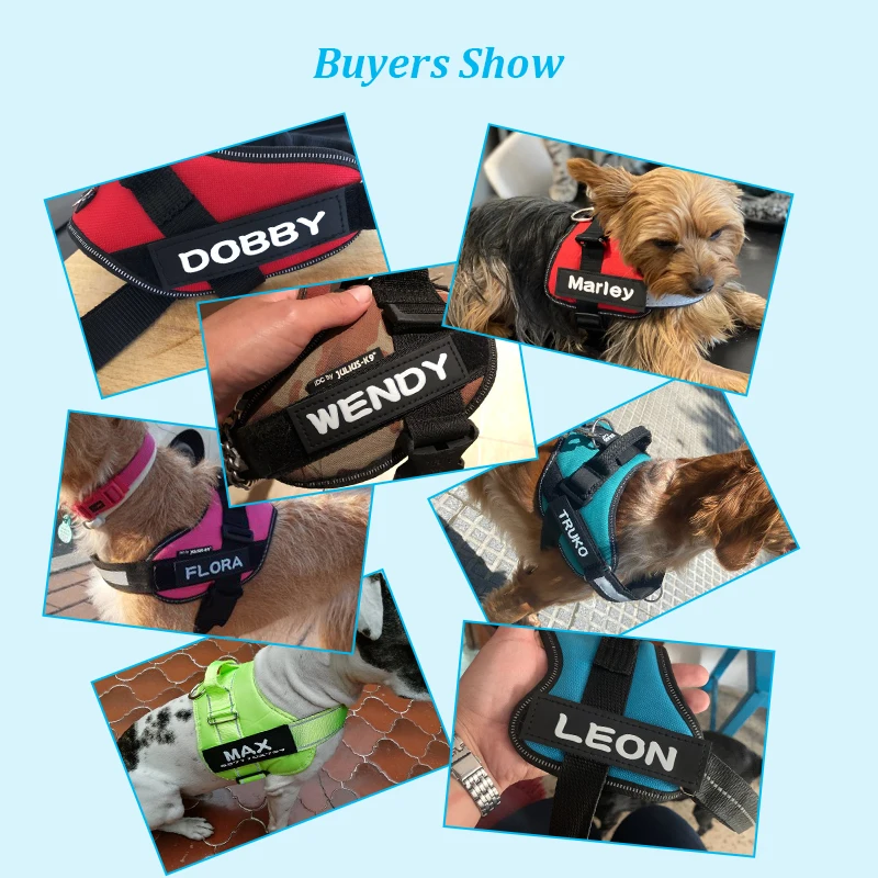 Etiqueta K9 Personalizada para Cães em PU com Nome e Telefone - Imagem 3