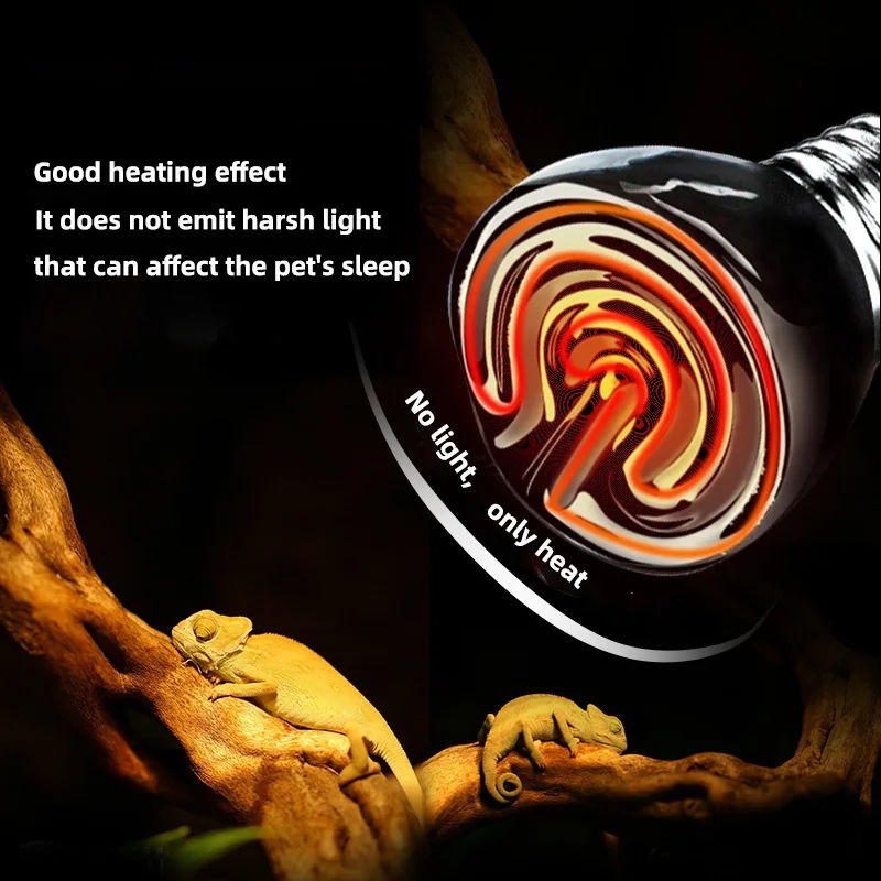 Lâmpada de Aquecimento para Répteis e Aves 25W 220V Sem Luz - Imagem 4