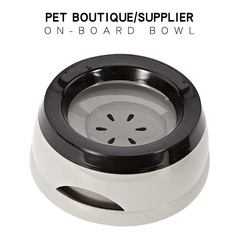 tigela de água para cães e gatos anti-respingo