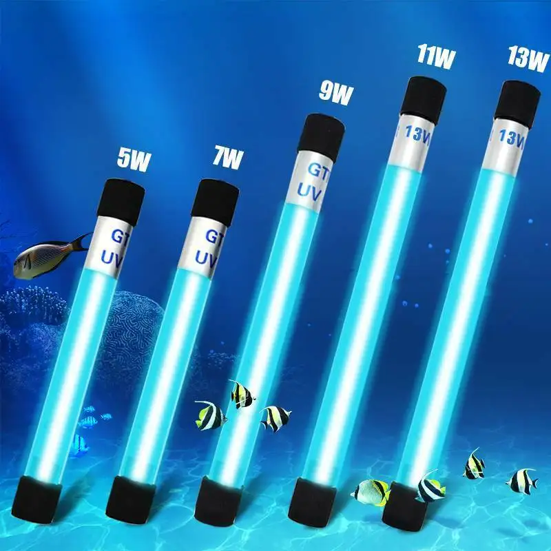 Lâmpada UV Submersível para Aquário 5 W com Tubo de Quartzo - Imagem 3