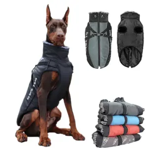 colete para cães grandes impermeável
