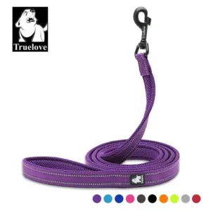 trela truelove de nylon refletiva para cães