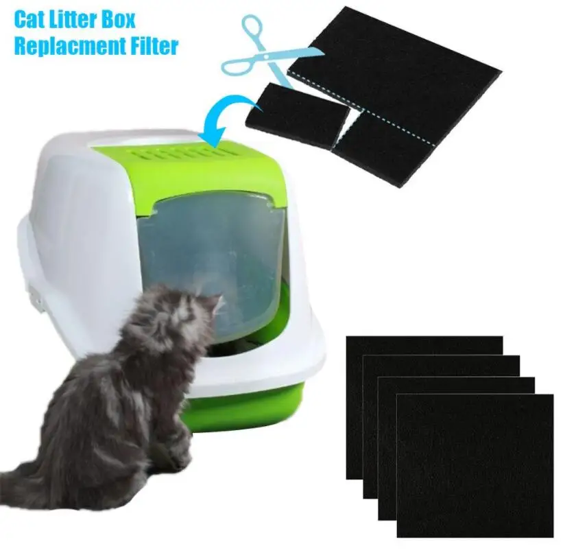 filtro de carvão ativado para caixa de areia de gatos