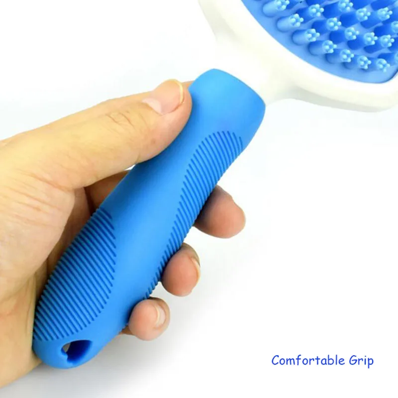 Pente de Silicone para Cães e Gatos para Banho e Massagem - Image 5