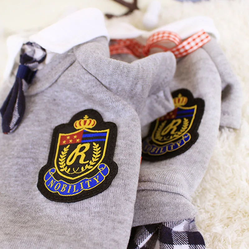 Roupa Uniforme para Cães Pequenos e Médios Branco - Imagem 5