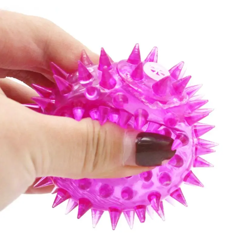 Bola de Brinquedo para Cães e Gatos com LED, 6 cm, 5 Peças - Imagem 3