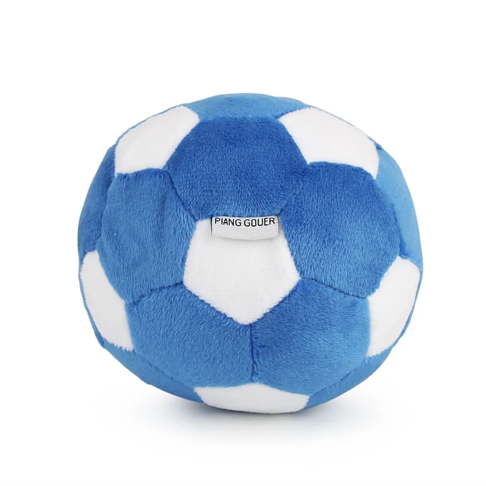 Brinquedo de Futebol para Cães e Gatos de Pano 11 cm Macio - Imagem 4