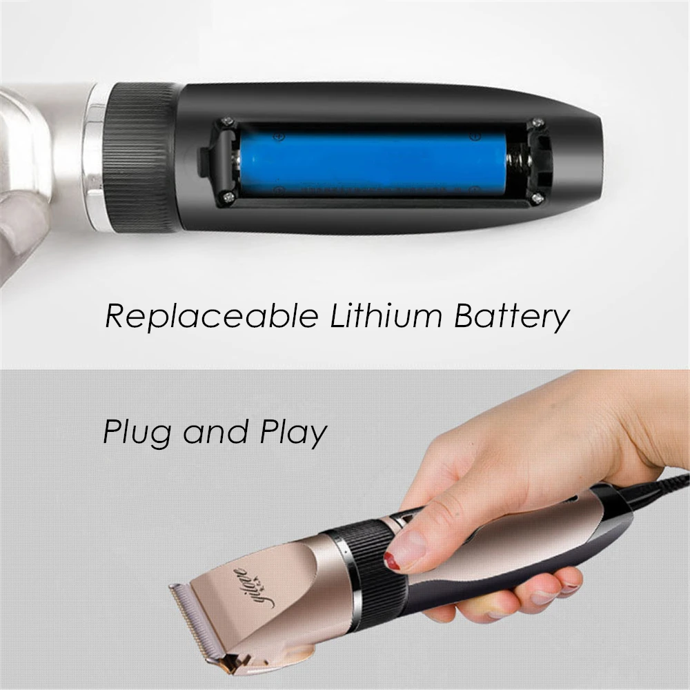 Máquina de Tosa K5 para Cães e Gatos Recarregável com Ajuste de 5 Velocidades - Image 6