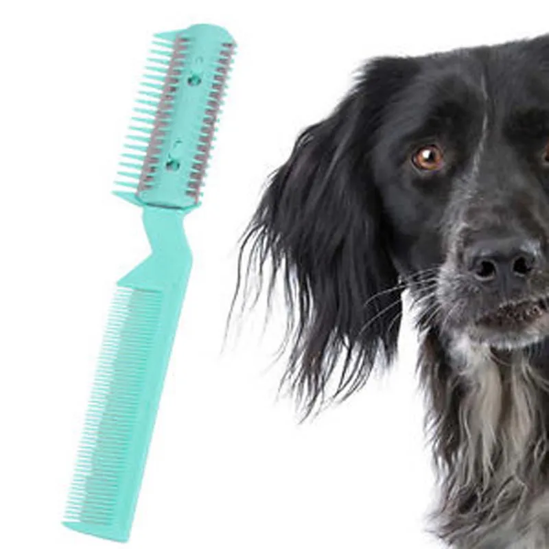 Aparador de Pelos para Cães e Gatos com Pente e 2 Lâminas - Imagem 2