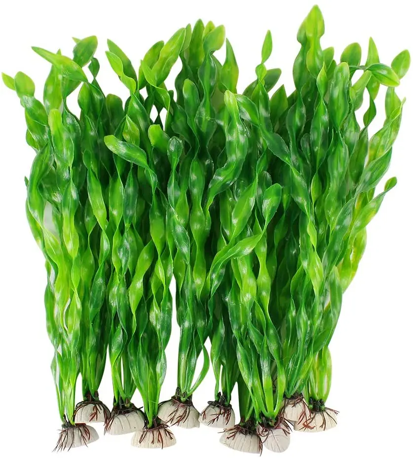 plantas artificiais para aquário