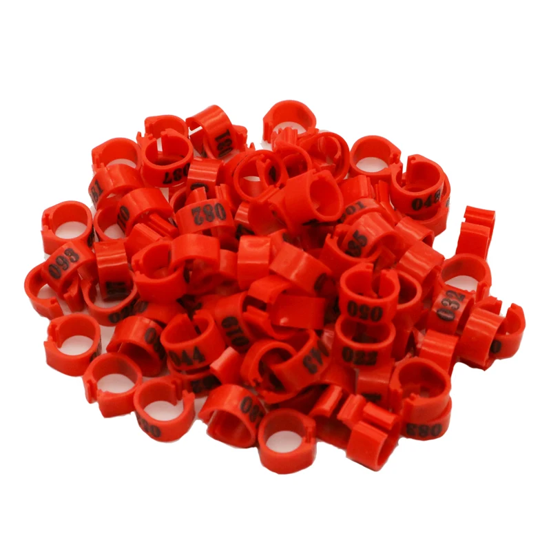 Anéis de Identificação para Pássaros 10mm Numerados (01-50) - Imagem 5