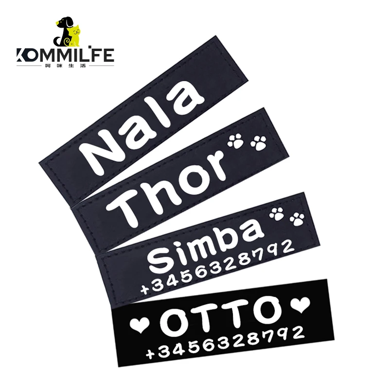 etiqueta k9 personalizada para cães