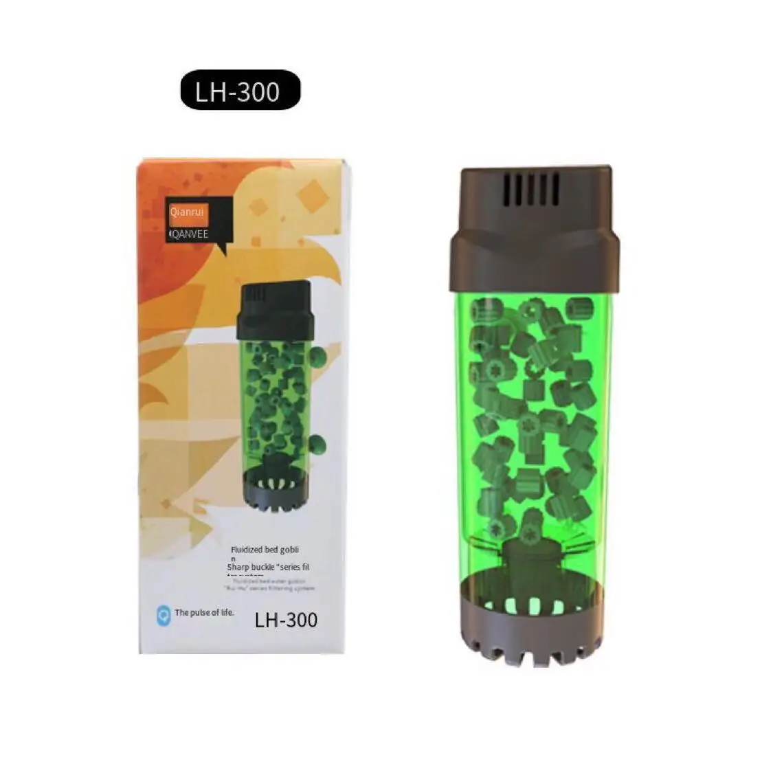 Filtro de Leito Fluidizado para Aquário com Oxigênio e Mídia Filtrante - Imagem 4