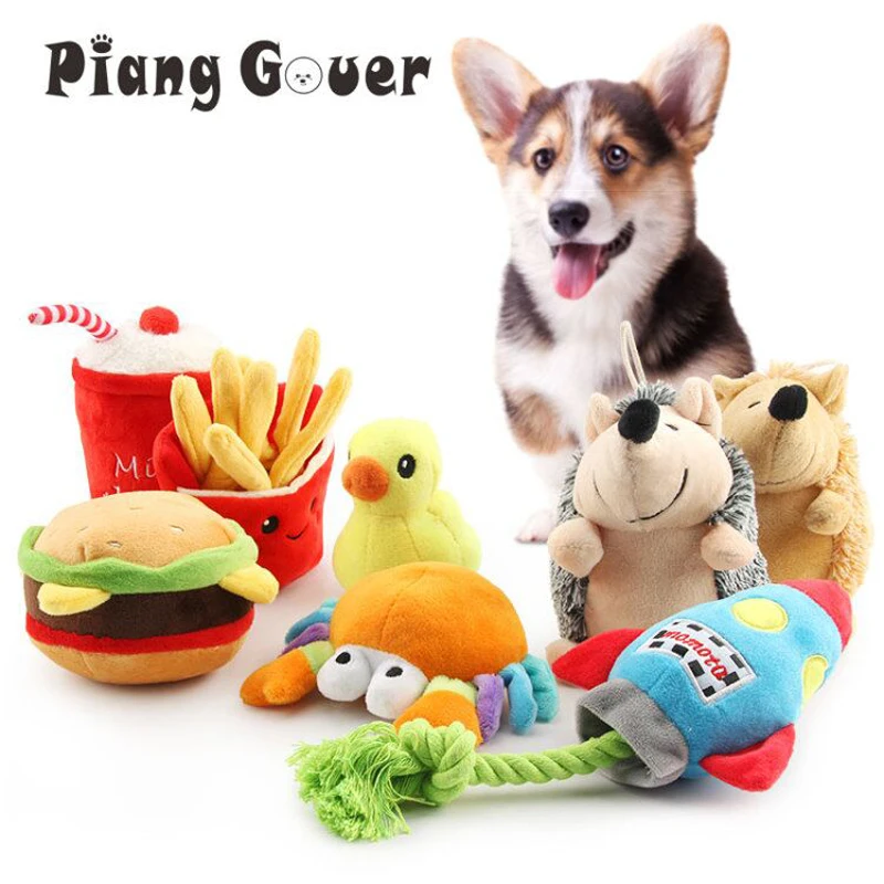 Brinquedo de Pelúcia Ouriço para Cães Pequenos e Coelhos com Som - Image 2