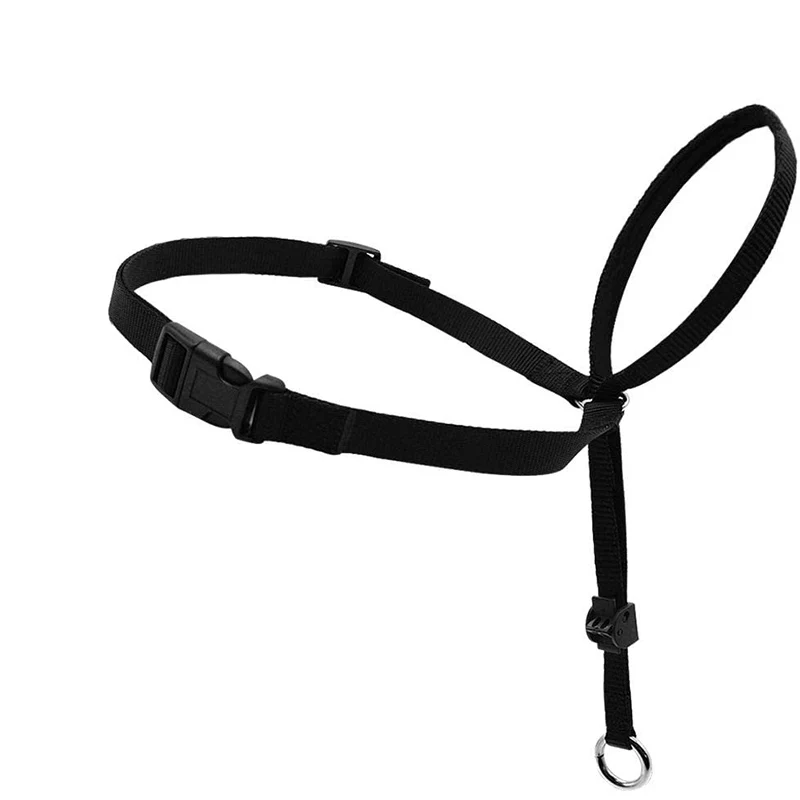 Coleira Ajustável de Nylon para Cães com Guia Suave Anti-Puxão - Image 3