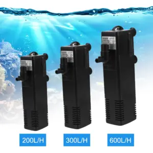 bomba submersível para aquário com filtro de esponja