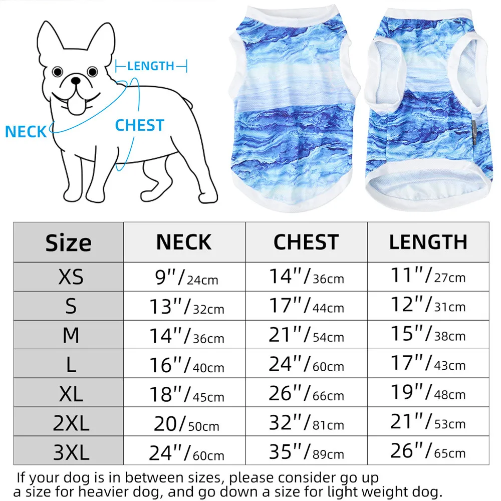 Colete Refrescante para Cães e Gatos de Tecido Frio com Ajuste PP-XXXL - Image 6